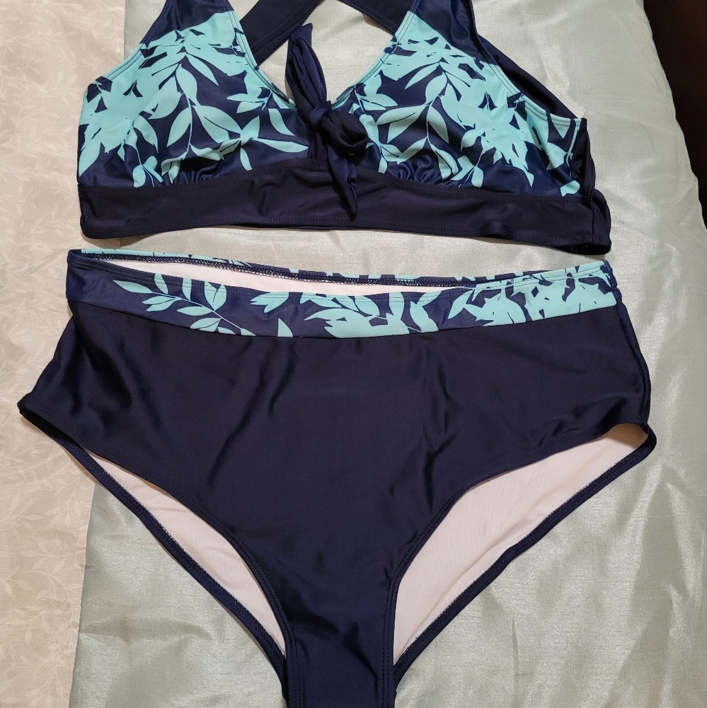 ROTITA xl new without tags bathing suit. Never worn. BLUE/TEAL